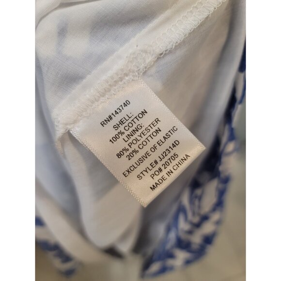 Hyacinth House Blue Floral One Shoulder Sybil Max Dress Size XXS - Picture 7 of 7